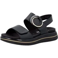 Remonte Plateausandale Sommerschuh, Sandalette mit Softfußbett und zwei Klettverschlüssen