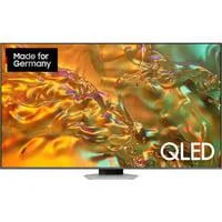 GQ-85Q80D, QLED-Fernseher 214 cm (85 Zoll), silber/schwarz, UltraHD/4K, HDR, Twin Tuner, Direct Full Array, 120Hz Panel