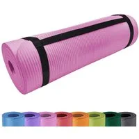 BURI Yogamatte PROMIC Pilates Yogamatte Fitnessmatte Aerobicmatte Gymnastikmatte