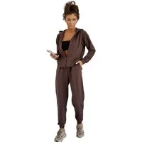 EloModa Jogginganzug Damen Jogginganzug Hoodie & Hose, Made in EU, S - XL (2-tlg)
