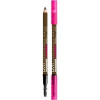 NYX PROFESSIONAL MAKEUP Augenbrauenpflege POWDER LOUDER BROW PENCIL, verleiht sowohl verdichtete als auch voller aussehende Augenbrauen