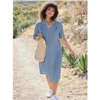 Sheego Etuikleid Kleid Kurzarm