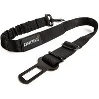 Rudelkönig Autohundegeschirr Hundegurt, Sicherheitsgurt Hund Auto 60-80cm Anschnallgurt elastisch, Nylon, Verstellbarer Gurt 60-80cm mit Rückdämpfung