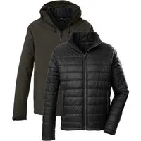 Killtec 3-in-1-Funktionsjacke KOW 95 MN JCKT 3 in 1 Herrenjacke, wasser- u winddicht, atmungsaktiv
