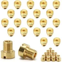 FELIXLEO Elektrowerkzeug-Set Vergaser Düsen Set 25 Stück Hauptdüsen 55-115 Roller Motorrad Motor, 1-tlg.