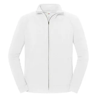 Fruit of the Loom Unisex Erwachsene Iconic Premium Sweat Jacke (Weiß)