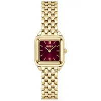 BOSS Quarzuhr MAE PETITE 1502824, Armbanduhr, Damenuhr, Edelstahlarmband, analog
