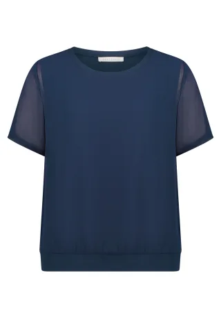 Betty & Co - Blusenshirt Dunkelblau - Gr. - M