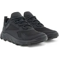Ecco Wanderschuhe MX Low GTX (strapazierfähige Sohle, wasserdicht) schwarz Sneaker