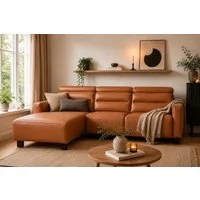 OTTO home Ecksofa Carpari, L-Form, 263 cm, manuelle o. elektrische Relaxfunktion, USB A/C und Kopfteilverstellung