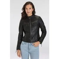 Mauritius Lederjacke DETTE in Used-Optik