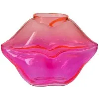 Giftcompany Dekovase Vase Lippe L´amour Orange Pink (20,5cm)