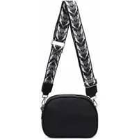 ITALYSHOP24 Schultertasche Damen Tasche Crossbody Handytasche, als Schultertasche, Crossover, Umhängetasche tragbar