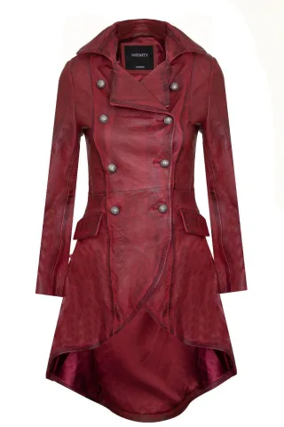 Damen Gothic Viktorianischer Mantel-Accra