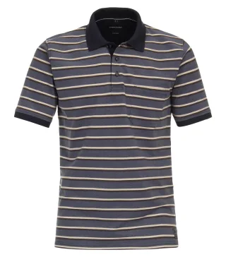 CASAMODA - Polo-Shirt aqua bis petrol - Gr. - L