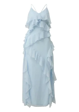 qs - Kleid blau - Gr. - 40