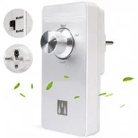MOPUEA Luftreiniger Geruchskiller Ionisator Luftreiniger mit Geruchsentfernung, für 30 m² Räume, Geruchsentferner Mini Luftreiniger für Bad und Schlafzimmer