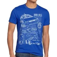 style3 T-Shirt Delorean DMC-12 zurück in die zukunft back to the future marty mcfly