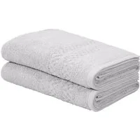 OTTO home Duschtücher Regona, Duschtücher 70x140cm, flauschig und weich, 500 gr/m², Frottier (Set, 2-St), Premium Handtücher mit Bordüre, Set, 100% Baumwolle, 5 Jahre Garantie