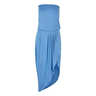 Urban Classics - Kleid Bandeau für Damen (Blau)