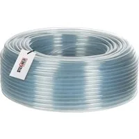 STEIGNER Benzinschlauch Wasserschlauch PVC Schlauch Transparent, Aquariumschlauch Luftschlauch klar