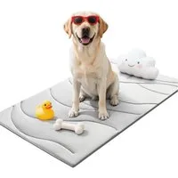 Ledander Hundematte Kühlmatte für Hunde, Selbstkühlende Hundematte, Sommer Kühlkissen, für Hunde, Langlebiger Tragbares Kühldecke Hund Waschbar