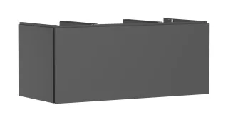 Hansgrohe Waschtischunterschrank Xilesa E 1180x550mm 1 SK Ko.AWT/AWT ge Schiefergrau matt, 5426776 54267760