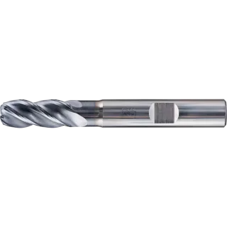 PFERD Tools VHM Eckfräser lang 4 Schneiden Radius TiAlN Schaft HB Universal Line - 23000160