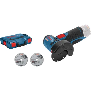Bosch Akku-Winkelschleifer GWS 12V-76, Solo Version, L-BOXX - 06019F2003