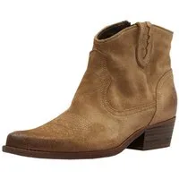 Felmini Stiefelette Leder . Cowboy Stiefelette