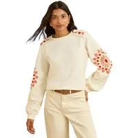 Love & Roses Sweatshirt Love & Roses Sweatshirt aus Jersey (1-tlg)