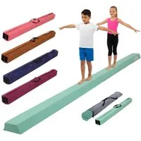 TRUTZHOLM Balanceboard Schwebebalken 300 cm mint tragbarer Turnbalken inkl.Tragetasche, klappbar, tragbar, bodennah, kombinierbar
