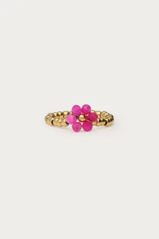 My Jewellery - Ring mit Blumen-Detail gold - Gr. - OS