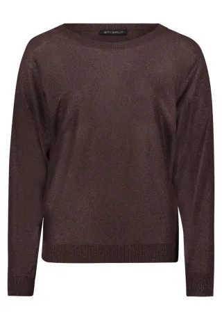 Betty Barclay - Feinstrickpullover braun - Gr. - 44