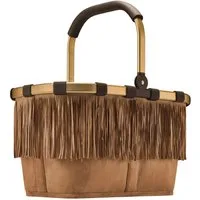 REISENTHEL® Einkaufskorb carrybag Henkelkorb Picknickkorb, 22 l, flach zusammenlegbar