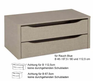 Rauch 2er Schubladeneinsatz Kleiderschrank