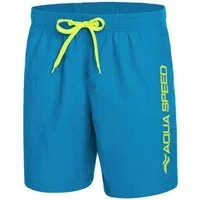 Aqua Speed Boardshorts (OWEN FLUO Schwimmhose Strandhose Badehose Badeshorts Mann) Angenehmes Hautgefühl auch bei längerer Nutzung im Alltag