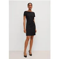 comma Minikleid Kleid Kurzes Kleid mit U-Boot-Ausschnitt
