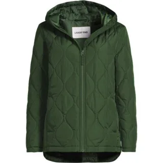 Isolierte Steppjacke FeatherFree für Damen in Plus-Größe, Damen, size: plus, Rot, Polyester, by Lands' End
