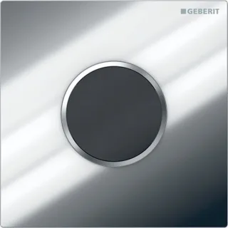 Geberit HyTronic Urinal-Steuerung Sigma10 hochglanz-verchromt Zink-Druckguss berührungslos Infrarot/ 116035KH1