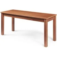 en.casa Essbank, »Trerunulu« 100 x 35 x 45 cm Kiefernholz Walnussoptik