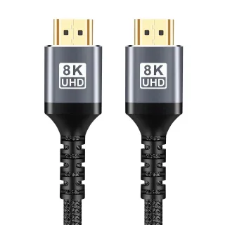 Bakeey 8K/60Hz 4K/120Hz HD2.1 Cable 48Gbps High Speed Audio Video Connector Cable HD-compatible 8K 4K Ultra HD Line 1M/2