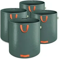 Gardebruk Gartensack, Gartenabfallsack 4x500 Liter 50 kg Belastbarkeit stabil robust