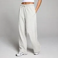 MP Damen Lightweight Loopback Straight Leg Jogginghose - Grau Meliert - XXL