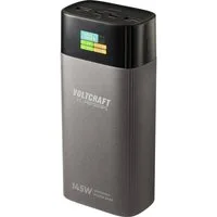 VOLTCRAFT VC-PBP3011PS Powerbank 40000 mAh USB PD 3.0 LiPo Silber (matt) Powerbank