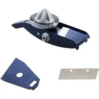 TNS 3000 Gemüsehobel TNS 3000 blau-grau Gemüsehobel "ALL IN ONE" das Original KOMPLETT-SET