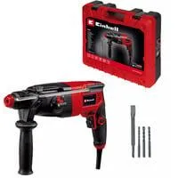 Bohrhammer TC-RH 620 4F Kit schwarz/rot, 620 Watt, E-Box Basic, inkl. Bohrer und Meißel
