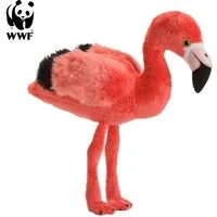 WWF Kuscheltier Plüschtier Flamingo (23cm), stehend