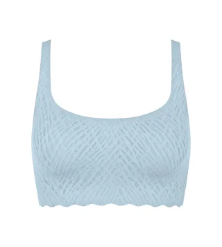 sloggi - sloggi ZERO Feel Bliss Top light blue - Gr. - XS