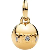 Pandora Bead 764457C01, Anhänger Mum Kugelverschluss Goldfarben